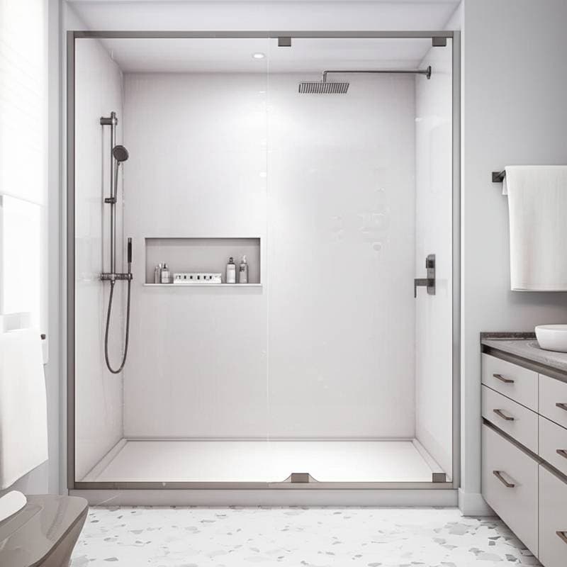 Featured image for Doorless Showers Add 11% Home Value in Wet Rooms