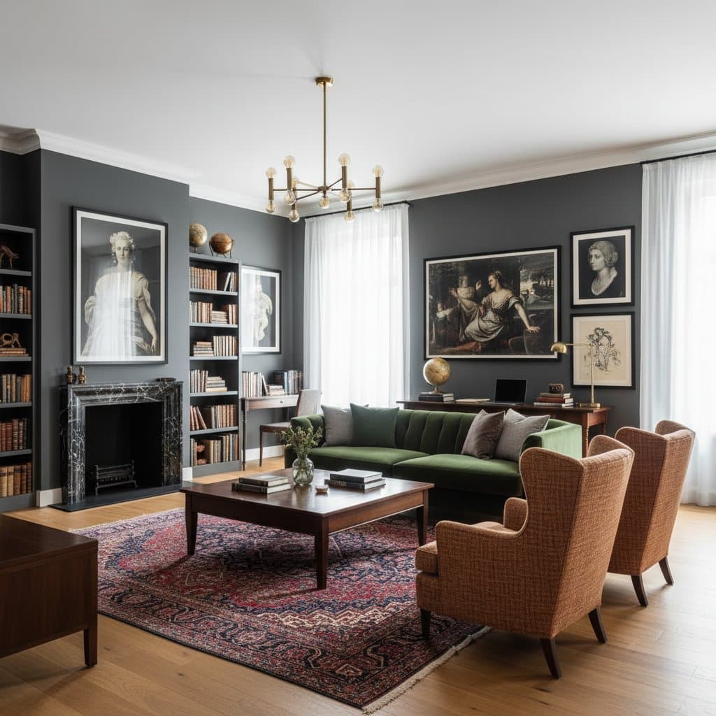 Featured image for Dark Academia Design Sells Homes 15% Faster