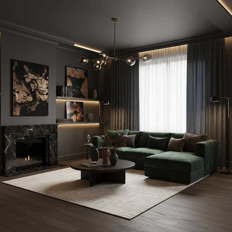 Featured image for Dark Moody Interiors Add 11% to Home Value in 2025