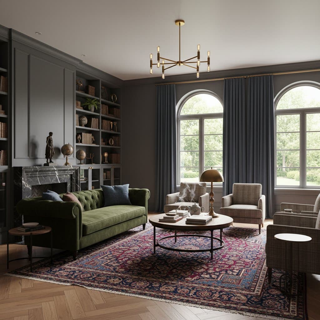 Featured image for Dark Academia Design Adds 11% to Home Resale Value