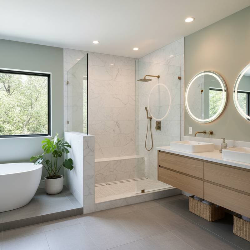 Featured image for Doorless Showers Add 11% to Home Value in 2025
