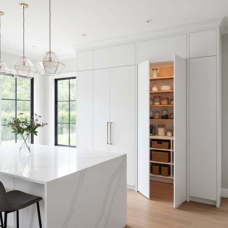 Featured image for Hidden Pantries Add $4K-$12K Value to 2025 Kitchens