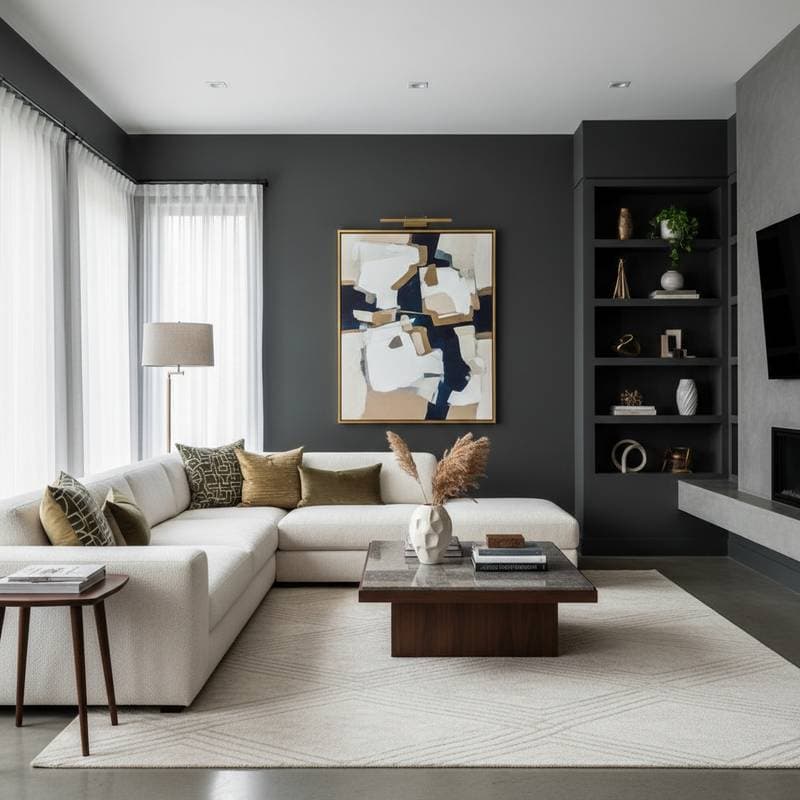 Featured image for Dark Walls Add Value: The 2025 Design Trend That Pays