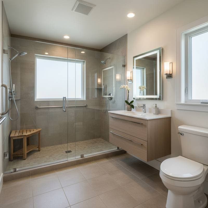 Featured image for Aging-in-Place Bathroom Remodels Return 15% ROI