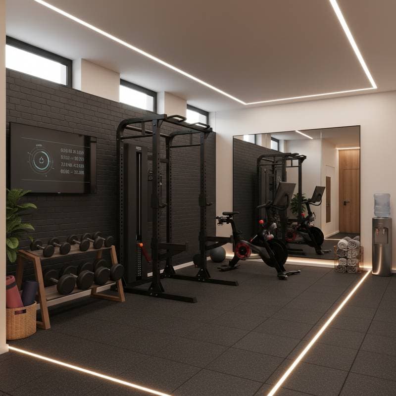 Featured image for Basement Gyms Add 15% Value Without Adding Square Feet