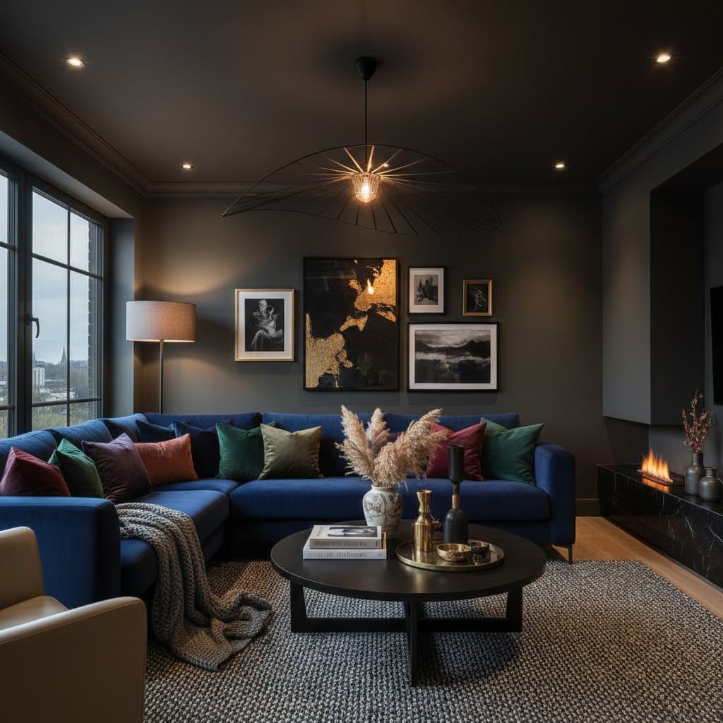 Featured image for Why Dark Paint Colors Are Taking Over Modern Homes