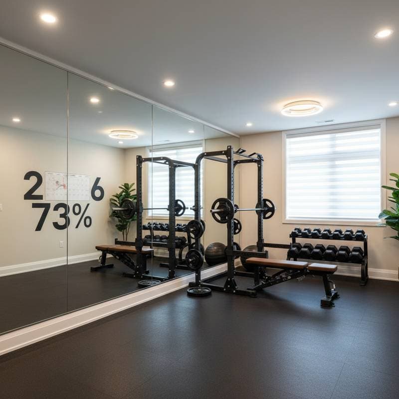 Featured image for Home Gym Mirrors Return 73% of Investment by 2026