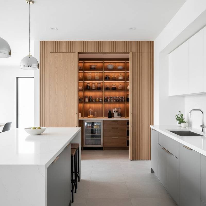 Featured image for Hidden Pantries Add $6,500 Value to Your Kitchen
