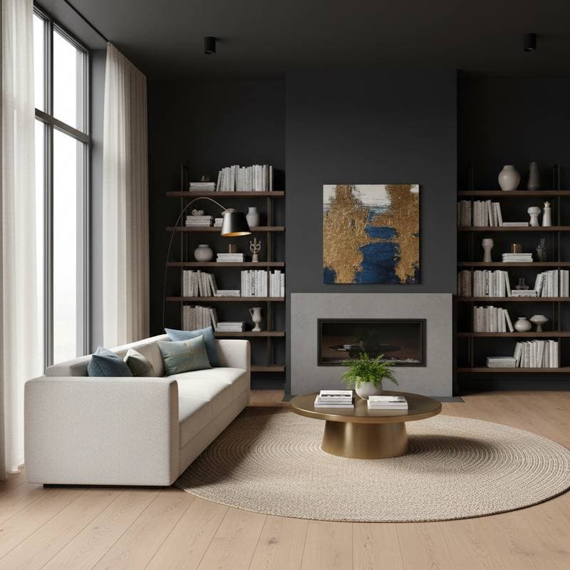 Featured image for Dark Walls Now Add 6% to Your Home's Value