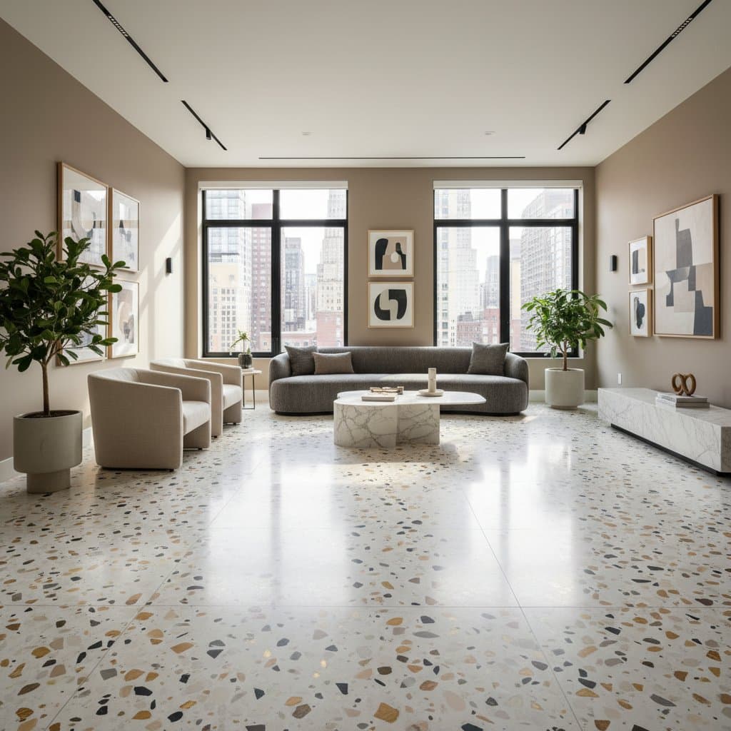 Featured image for Terrazzo Cuts Reno Time While Lasting 75 Years