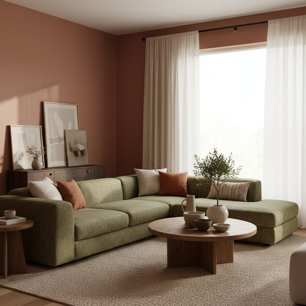 Featured image for Earthy Tones Replace Gray in 2026 Home Design