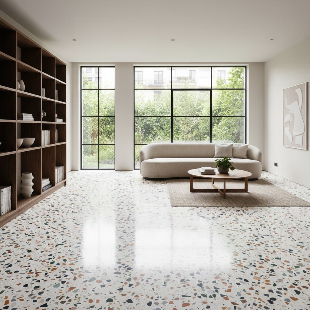 Featured image for Terrazzo Flooring Returns With Decades of Durability