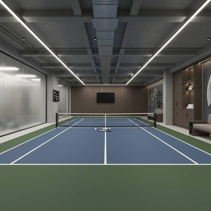 Featured image for Basement Pickleball Courts Cost $42K in 2026