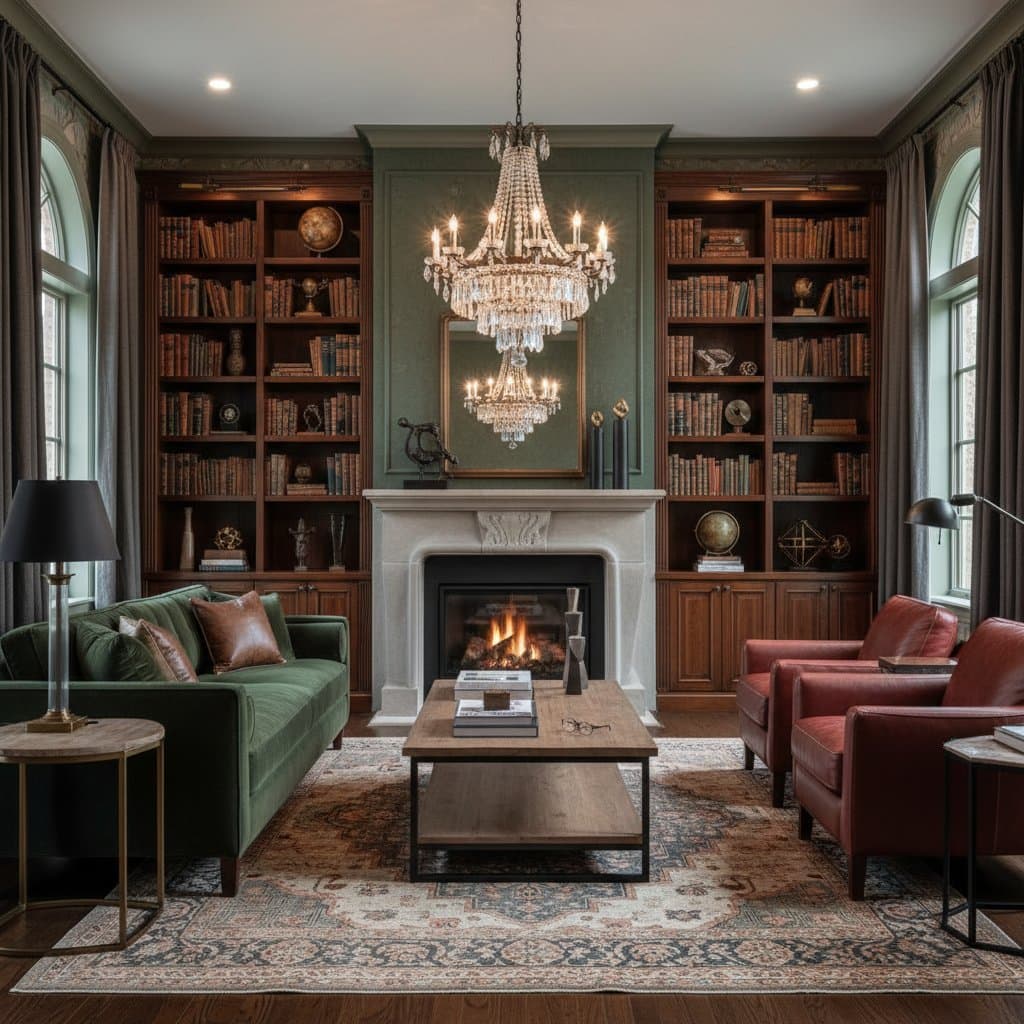 Featured image for Dark Academia Design Is Driving 2026 Home Sales