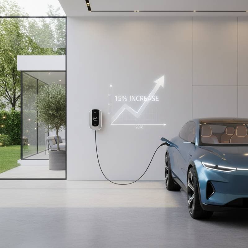 Featured image for EV Chargers Add 15% Home Value Boost by 2026