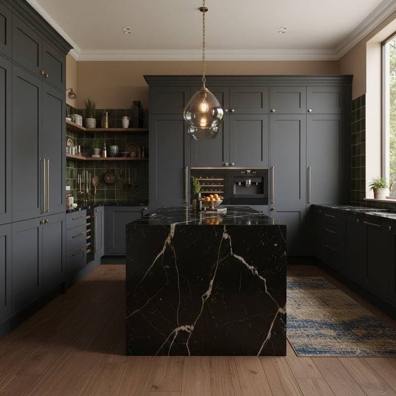Featured image for Dark Cabinets Cost $9K–$24K but Last 25 Years