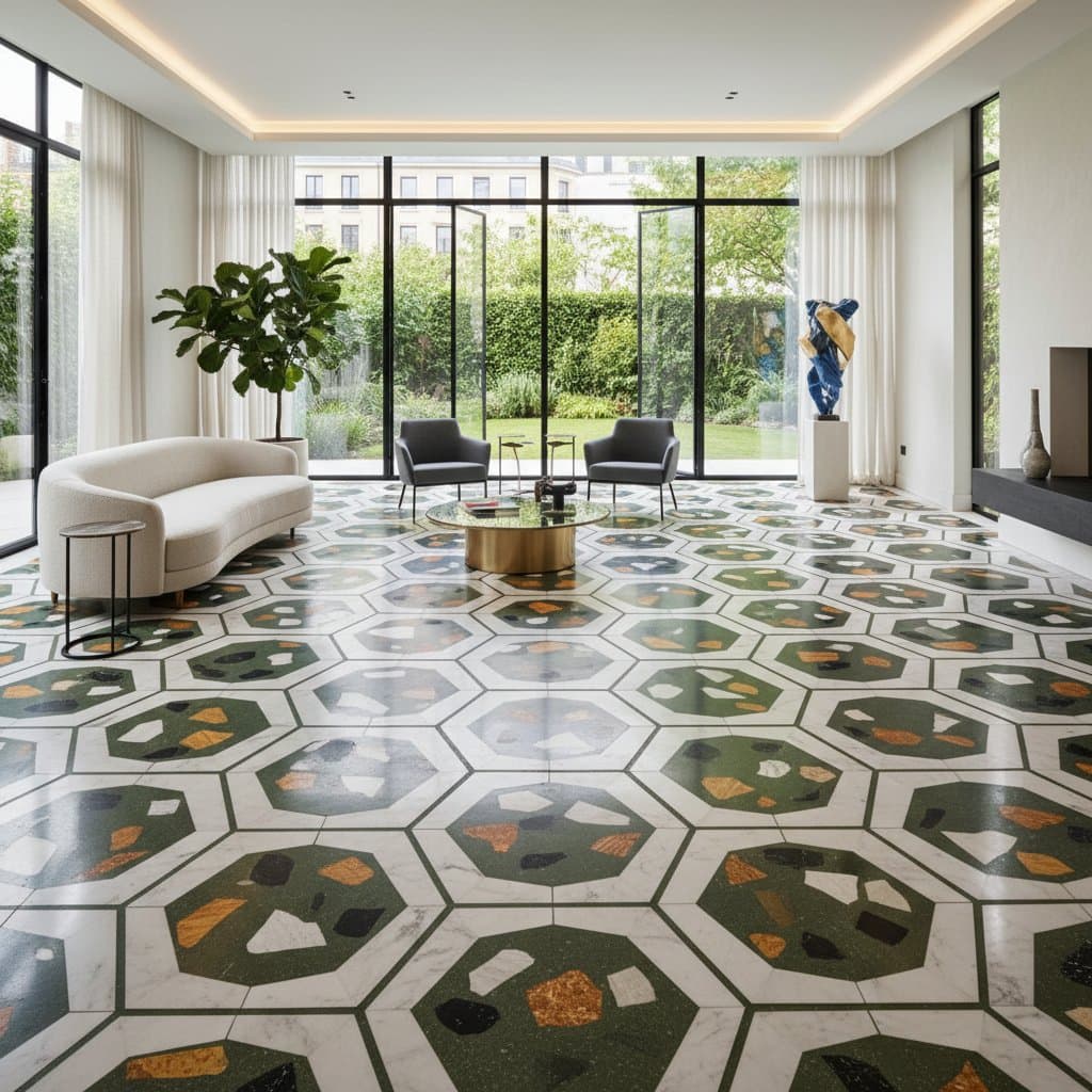 Featured image for Terrazzo Floors: 40-Year Investment at $25-$80/Sq Ft
