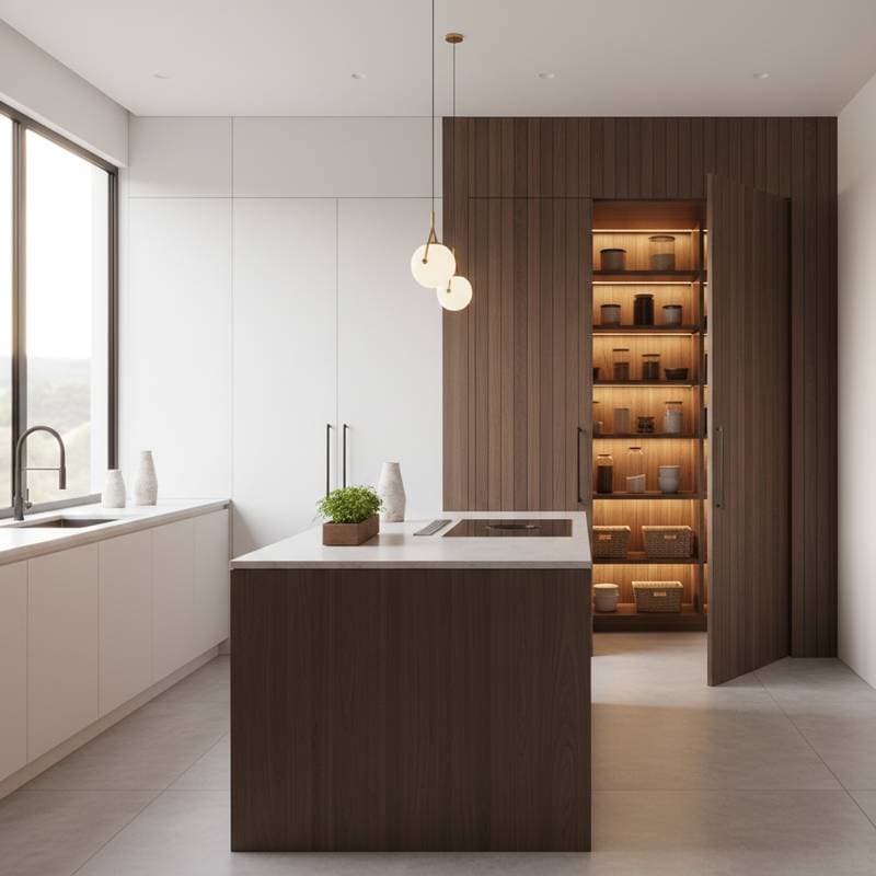 Featured image for Hidden Pantry Walls Add $9K Storage to Kitchens