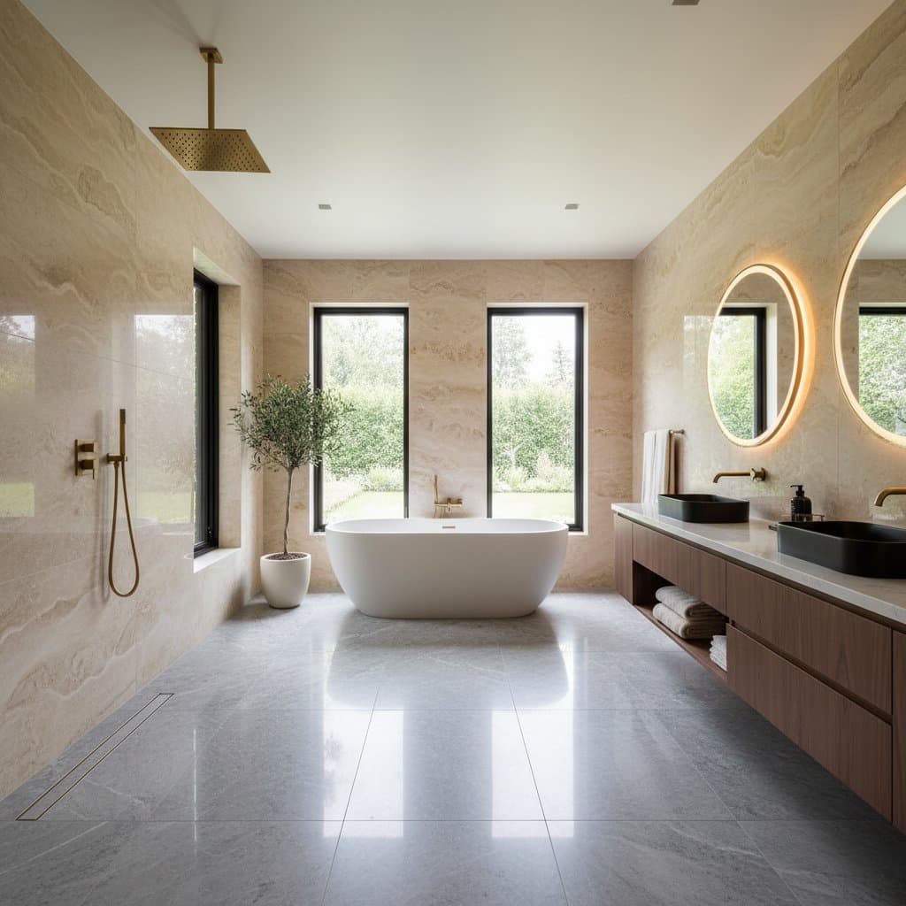 Featured image for Luxury Homes Replace Showers with Wet Rooms