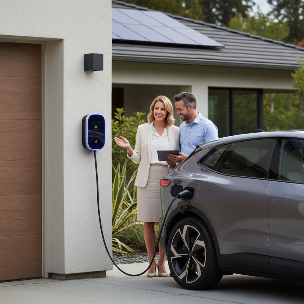 Featured image for EV Chargers Now Add More Value Than Solar Panels