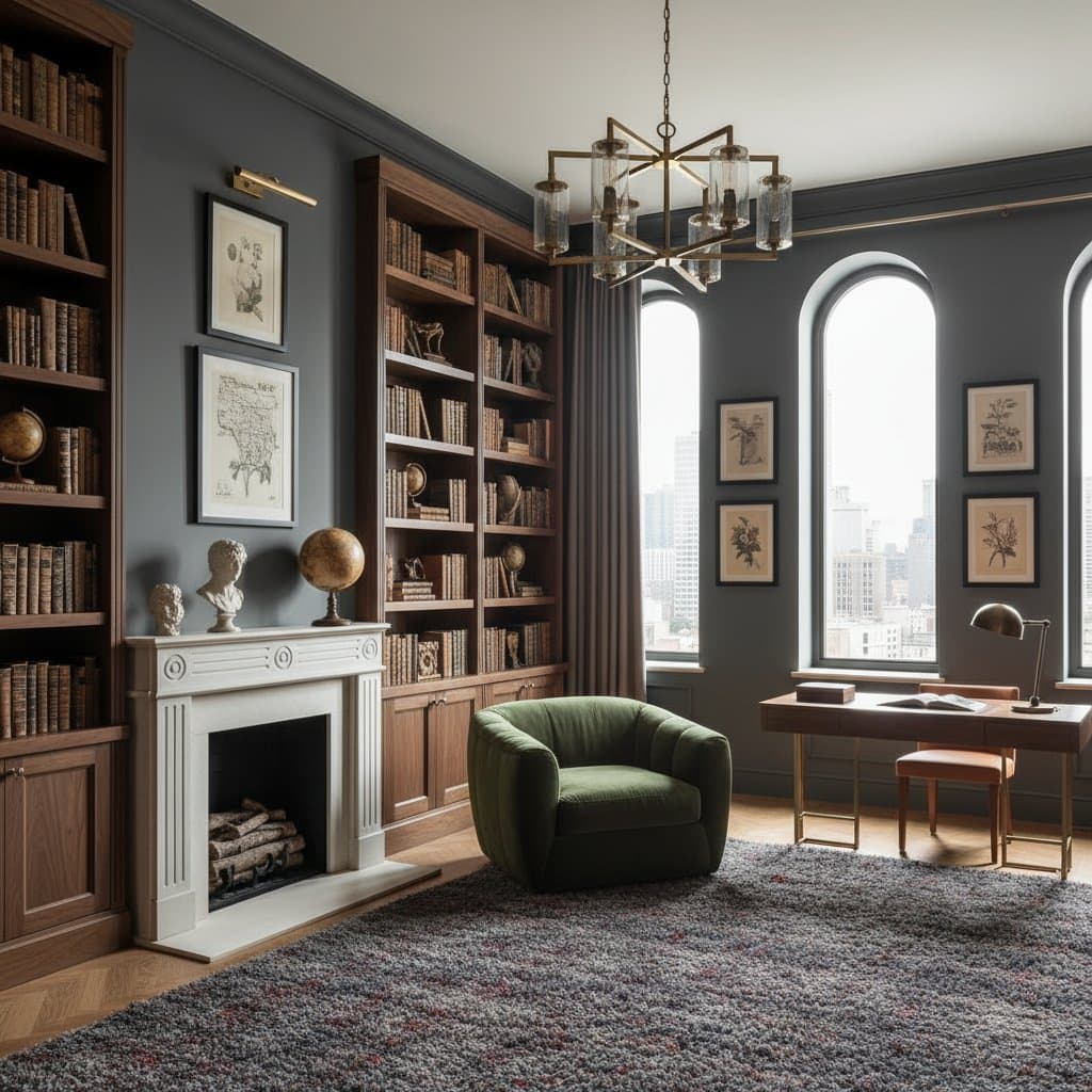Featured image for Dark Academia Design Wins Over 2026 Home Buyers