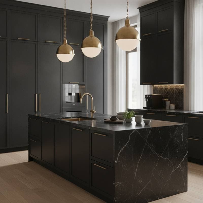 Featured image for Dark Cabinets Boost Home Value by 11% When Done Right