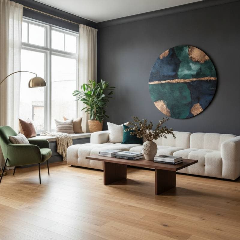 Featured image for Dark Paint Colors Sell Homes 15% Faster Than White