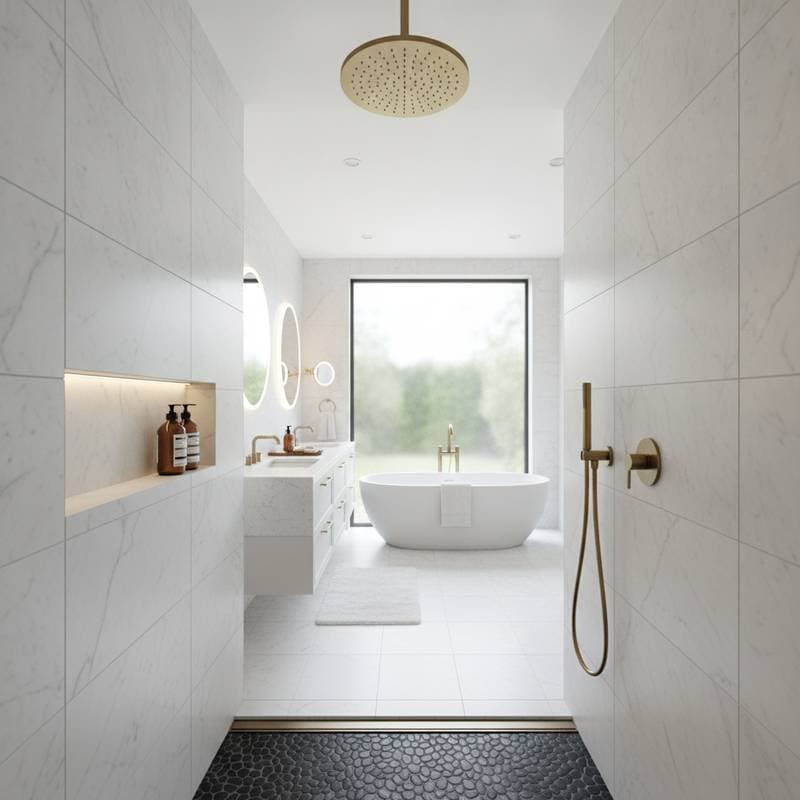 Featured image for Doorless Showers Add 11% to Your Home Value