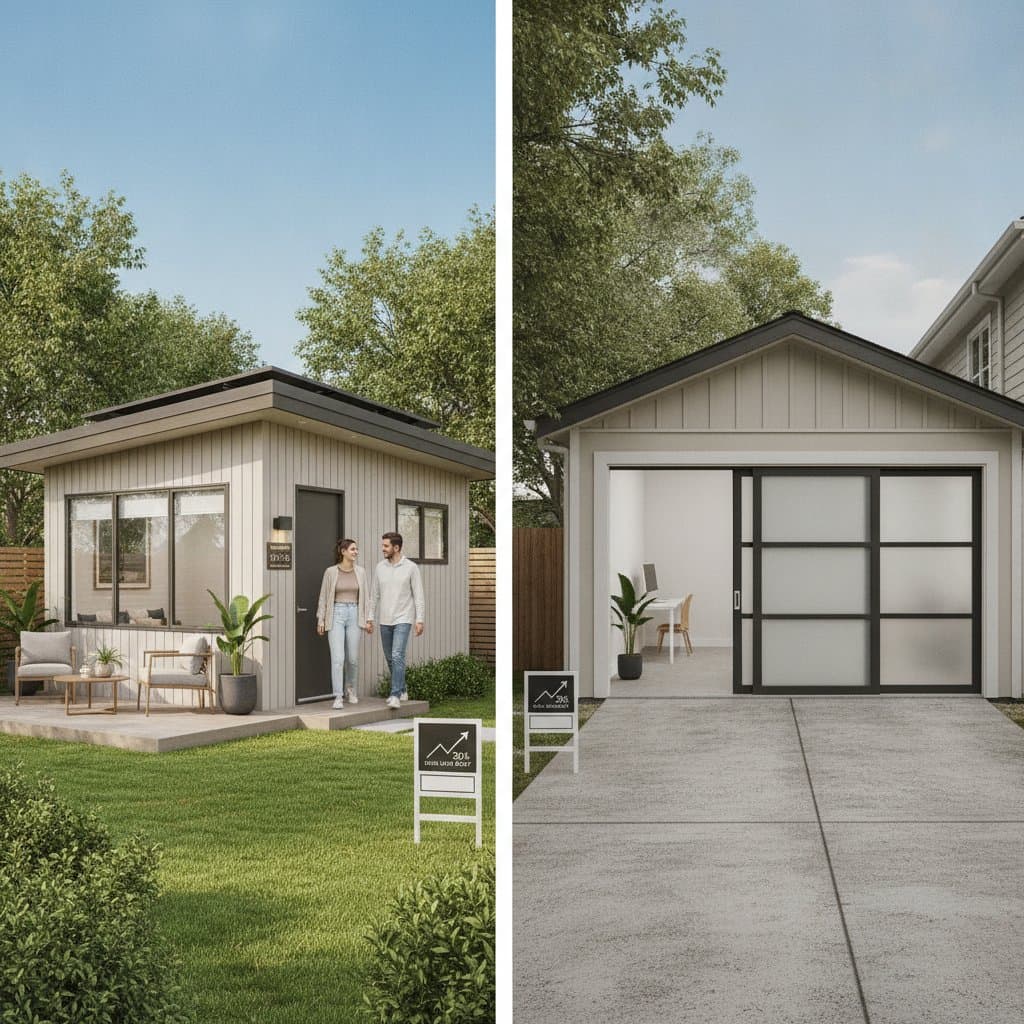 Featured image for Why Granny Flats Beat Garage Conversions for ROI