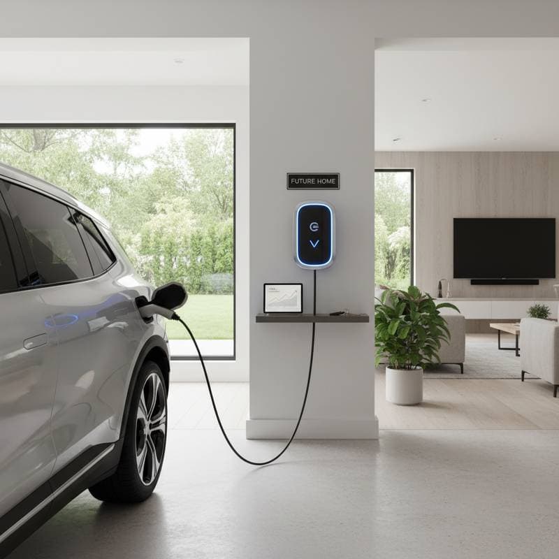 Featured image for EV Chargers Boost Home Sales 15% in 2025